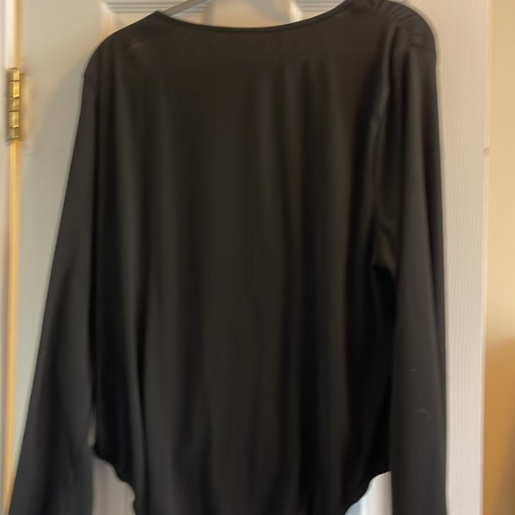 NWOT Cider Black Long Sleeve Bodysuit - Picture 7 of 8